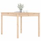 vidaXL Gartentisch 121x82,5x76 cm Massivholz Kiefer vidaXL Gartentisch 121x82,5x76 cm Massivholz Kiefer
