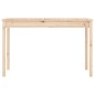 vidaXL Gartentisch 121x82,5x76 cm Massivholz Kiefer vidaXL Gartentisch 121x82,5x76 cm Massivholz Kiefer