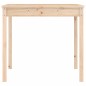 vidaXL Gartentisch 121x82,5x76 cm Massivholz Kiefer vidaXL Gartentisch 121x82,5x76 cm Massivholz Kiefer
