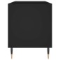 vidaXL Plattenschrank Schwarz 85x38x48 cm Holzwerkstoff vidaXL Plattenschrank Schwarz 85x38x48 cm Holzwerkstoff