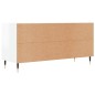 vidaXL TV-Schrank Hochglanz-Weiß 104x35x50 cm Holzwerkstoff vidaXL TV-Schrank Hochglanz-Weiß 104x35x50 cm Holzwerkstoff