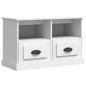 vidaXL TV-Schrank Weiß 80x35x50 cm Holzwerkstoff vidaXL TV-Schrank Weiß 80x35x50 cm Holzwerkstoff