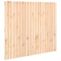 vidaXL Wand-Kopfteil 127,5x3x110 cm Massivholz Kiefer