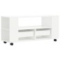 vidaXL TV-Schrank Hochglanz-Weiß 102x34,5x43 cm Holzwerkstoff vidaXL TV-Schrank Hochglanz-Weiß 102x34,5x43 cm Holzwerkstoff