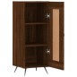 vidaXL Sideboard Braun Eichen-Optik 34,5x34x90 cm Holzwerkstoff vidaXL Sideboard Braun Eichen-Optik 34,5x34x90 cm Holzwerkstoff