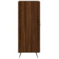 vidaXL Sideboard Braun Eichen-Optik 34,5x34x90 cm Holzwerkstoff vidaXL Sideboard Braun Eichen-Optik 34,5x34x90 cm Holzwerkstoff