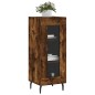 vidaXL Sideboard Räuchereiche 34,5x34x90 cm Holzwerkstoff vidaXL Sideboard Räuchereiche 34,5x34x90 cm Holzwerkstoff