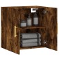 vidaXL Wandschrank Räuchereiche 60x31x60 cm Holzwerkstoff vidaXL Wandschrank Räuchereiche 60x31x60 cm Holzwerkstoff