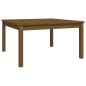 vidaXL Gartentisch Honigbraun 82,5x82,5x45 cm Massivholz Kiefer vidaXL Gartentisch Honigbraun 82,5x82,5x45 cm Massivholz Kiefer