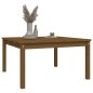 vidaXL Gartentisch Honigbraun 82,5x82,5x45 cm Massivholz Kiefer vidaXL Gartentisch Honigbraun 82,5x82,5x45 cm Massivholz Kiefer