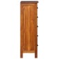 vidaXL Sideboard 45x35x110 cm Teak Massivholz vidaXL Sideboard 45x35x110 cm Teak Massivholz