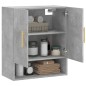 vidaXL Wandschrank Betongrau 60x31x70 cm Holzwerkstoff vidaXL Wandschrank Betongrau 60x31x70 cm Holzwerkstoff