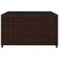 vidaXL 3-tlg. Garten-Lounge-Set mit Kissen Braun Poly Rattan vidaXL 3-tlg. Garten-Lounge-Set mit Kissen Braun Poly Rattan