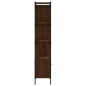 vidaXL Bücherregal mit Tür Braun Eiche 44,5x30x154,5 cm Holzwerkstoff vidaXL Bücherregal mit Tür Braun Eiche 44,5x30x154,5 cm Holzwerkstoff