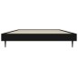 vidaXL Bettgestell Schwarz 100x200 cm Holzwerkstoff vidaXL Bettgestell Schwarz 100x200 cm Holzwerkstoff