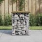 vidaXL Gartenbank aus Gabionen 33x31x42 cm Kiefernholz Imprägniert vidaXL Gartenbank aus Gabionen 33x31x42 cm Kiefernholz Imprägniert