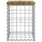vidaXL Gartenbank aus Gabionen 33x31x42 cm Kiefernholz Imprägniert vidaXL Gartenbank aus Gabionen 33x31x42 cm Kiefernholz Imprägniert