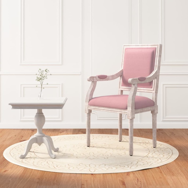 vidaXL Sessel Rosa 54x59x99 cm Samt vidaXL Sessel Rosa 54x59x99 cm Samt