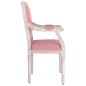 vidaXL Sessel Rosa 54x59x99 cm Samt vidaXL Sessel Rosa 54x59x99 cm Samt