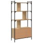 vidaXL Bücherregal mit Tür Sonoma-Eiche 76,5x30x154,5 cm Holzwerkstoff vidaXL Bücherregal mit Tür Sonoma-Eiche 76,5x30x154,5 cm Holzwerkstoff