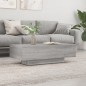 vidaXL Couchtisch Grau Sonoma 100x49,5x31 cm Holzwerkstoff vidaXL Couchtisch Grau Sonoma 100x49,5x31 cm Holzwerkstoff