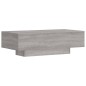vidaXL Couchtisch Grau Sonoma 100x49,5x31 cm Holzwerkstoff vidaXL Couchtisch Grau Sonoma 100x49,5x31 cm Holzwerkstoff