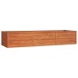 vidaXL Hochbeet Rostig 240x80x45 cm Cortenstahl vidaXL Hochbeet Rostig 240x80x45 cm Cortenstahl