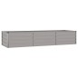 vidaXL Hochbeet Rostig 240x80x45 cm Cortenstahl vidaXL Hochbeet Rostig 240x80x45 cm Cortenstahl