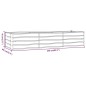 vidaXL Hochbeet Rostig 240x80x45 cm Cortenstahl vidaXL Hochbeet Rostig 240x80x45 cm Cortenstahl