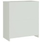 vidaXL Aktenschrank Hellgrau 79x40x90 cm Stahl vidaXL Aktenschrank Hellgrau 79x40x90 cm Stahl