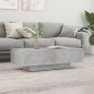 vidaXL Couchtisch Betongrau 100x49,5x31 cm Holzwerkstoff vidaXL Couchtisch Betongrau 100x49,5x31 cm Holzwerkstoff