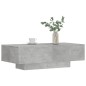 vidaXL Couchtisch Betongrau 100x49,5x31 cm Holzwerkstoff vidaXL Couchtisch Betongrau 100x49,5x31 cm Holzwerkstoff