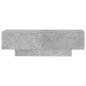 vidaXL Couchtisch Betongrau 100x49,5x31 cm Holzwerkstoff vidaXL Couchtisch Betongrau 100x49,5x31 cm Holzwerkstoff