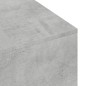 vidaXL Couchtisch Betongrau 100x49,5x31 cm Holzwerkstoff vidaXL Couchtisch Betongrau 100x49,5x31 cm Holzwerkstoff