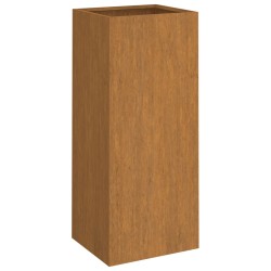 vidaXL Pflanzkübel 32x27,5x75 cm Cortenstahl