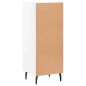 vidaXL Sideboard Hochglanz-Weiß 34,5x34x90 cm Holzwerkstoff vidaXL Sideboard Hochglanz-Weiß 34,5x34x90 cm Holzwerkstoff
