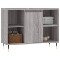 vidaXL Badschrank Grau Sonoma 80x33x60 cm Holzwerkstoff vidaXL Badschrank Grau Sonoma 80x33x60 cm Holzwerkstoff