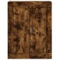 Wandschränke 2 Stk. Räuchereiche Holzwerkstoff Wandschränke 2 Stk. Räuchereiche Holzwerkstoff