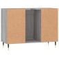 vidaXL Badschrank Grau Sonoma 80x33x60 cm Holzwerkstoff vidaXL Badschrank Grau Sonoma 80x33x60 cm Holzwerkstoff
