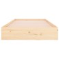 vidaXL Massivholzbett 100x200 cm vidaXL Massivholzbett 100x200 cm