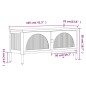 vidaXL TV-Schrank Schwarz 105x35x50 cm Glas und Stahl vidaXL TV-Schrank Schwarz 105x35x50 cm Glas und Stahl
