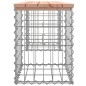 vidaXL Gartenbank aus Gabionen 103x31x42 cm Massivholz Douglasie vidaXL Gartenbank aus Gabionen 103x31x42 cm Massivholz Douglasie