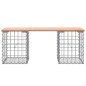 vidaXL Gartenbank aus Gabionen 103x31x42 cm Massivholz Douglasie vidaXL Gartenbank aus Gabionen 103x31x42 cm Massivholz Douglasie