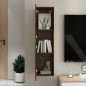 vidaXL TV-Wandschrank Braun Eichen-Optik 30,5x30x110 cm vidaXL TV-Wandschrank Braun Eichen-Optik 30,5x30x110 cm