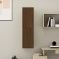 vidaXL TV-Wandschrank Braun Eichen-Optik 30,5x30x110 cm vidaXL TV-Wandschrank Braun Eichen-Optik 30,5x30x110 cm