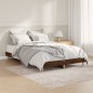 vidaXL Bettgestell Braun Eichen-Optik 120x190 cm Holzwerkstoff vidaXL Bettgestell Braun Eichen-Optik 120x190 cm Holzwerkstoff