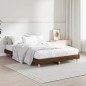 vidaXL Bettgestell Braun Eichen-Optik 120x190 cm Holzwerkstoff vidaXL Bettgestell Braun Eichen-Optik 120x190 cm Holzwerkstoff