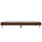 vidaXL Bettgestell Braun Eichen-Optik 120x190 cm Holzwerkstoff vidaXL Bettgestell Braun Eichen-Optik 120x190 cm Holzwerkstoff