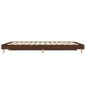 vidaXL Bettgestell Braun Eichen-Optik 120x190 cm Holzwerkstoff vidaXL Bettgestell Braun Eichen-Optik 120x190 cm Holzwerkstoff