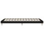 vidaXL Bettgestell Schwarz 75x190 cm Holzwerkstoff vidaXL Bettgestell Schwarz 75x190 cm Holzwerkstoff